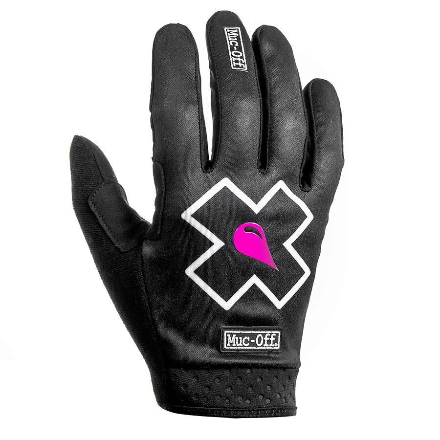 Muc-Off, MTB Ride, Full Finger Gloves, Unisex, Bolt, S, Pair