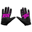 Muc-Off, MTB Ride, Full Finger Gloves, Unisex, Bolt, S, Pair