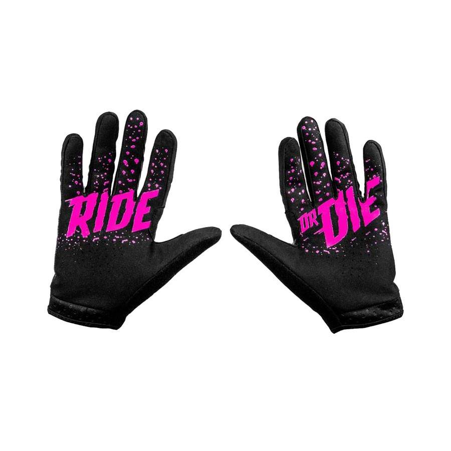 Muc-Off, MTB Ride, Full Finger Gloves, Unisex, Bolt, S, Pair