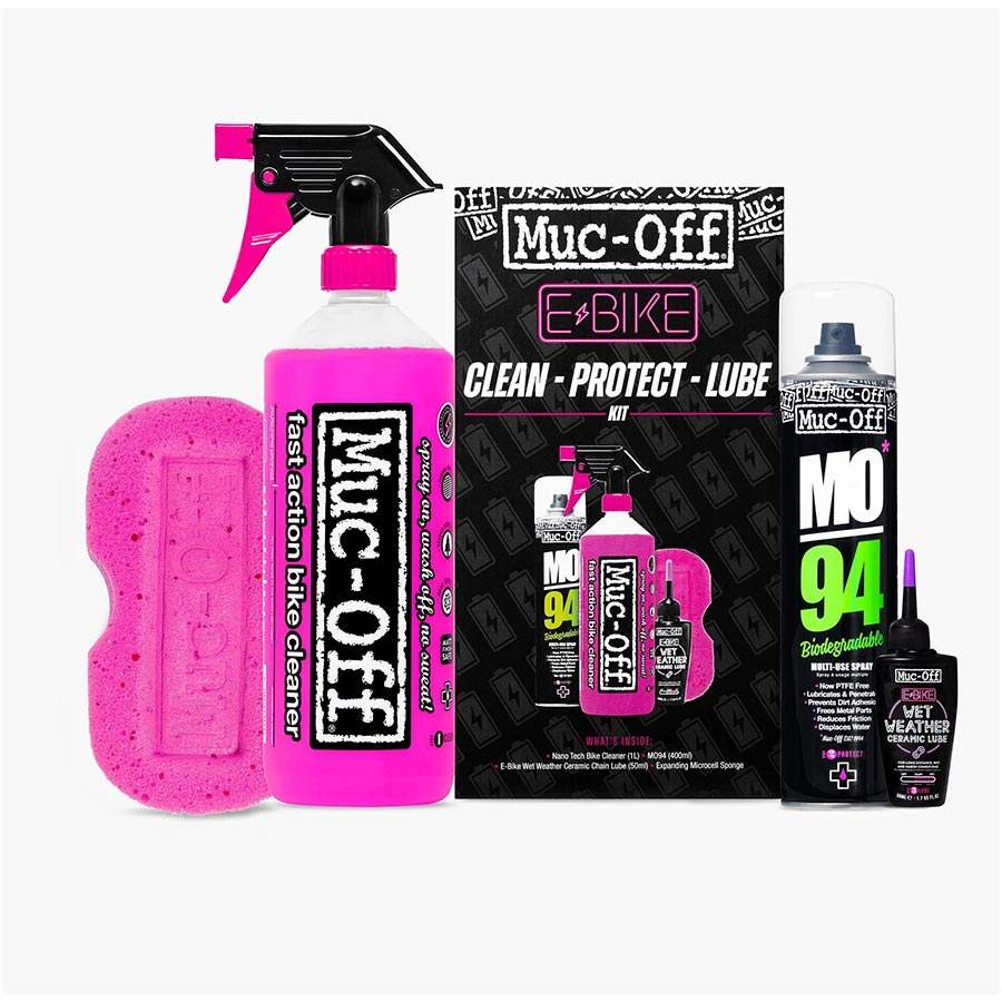 Muc-Off Clean, Protect & Lube Kit – Complete Bike Maintenance Set for Ultimate Performance