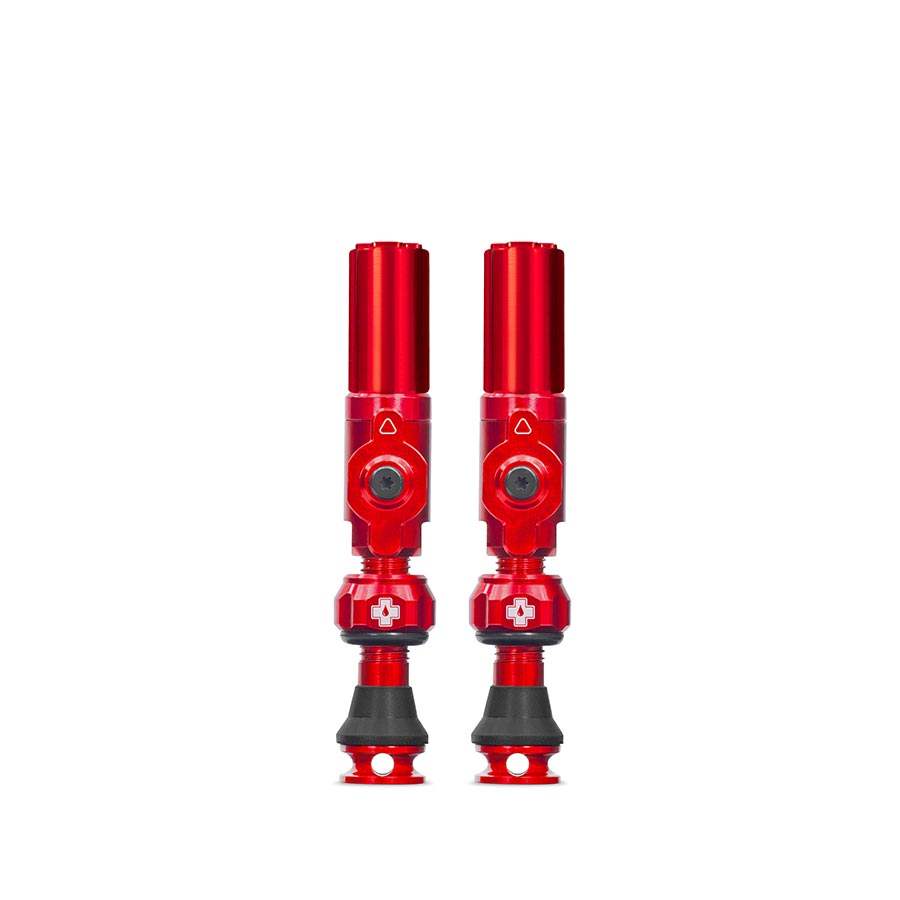 Muc-Off, Big Bore Hybrid Small, Tubeless Valve, Hybrid, 30mm, Black, Pair