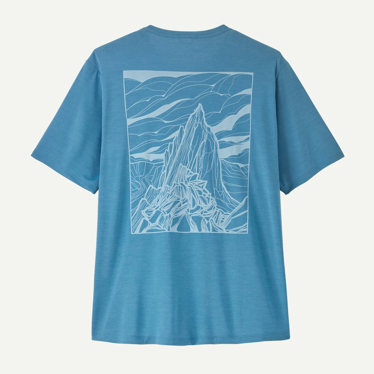 Patagonia Cap Cool Daily Shirt – Men’s Performance T-Shirt Cloud Crag Graphic