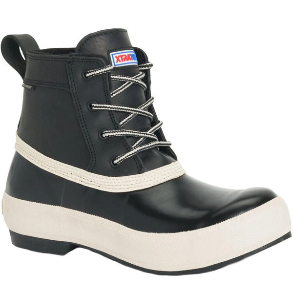 Xtratuf Women's 6" Legacy Lace Boot – Waterproof, Slip-Resistant, Full-Grain Leather, Acid/Chemical Resistant
