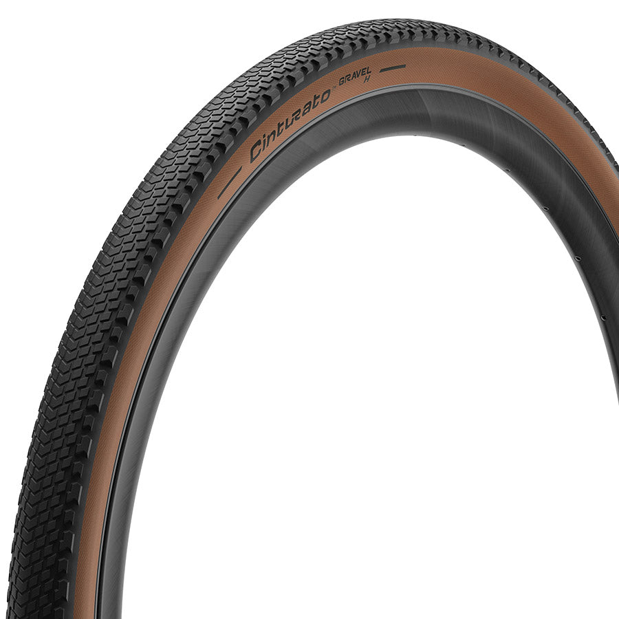 Pirelli, Cinturato Gravel H HP-Line, Gravel Tire, 700x40C, Folding, Tubeless Ready, SmartEVO GR, ProWALL Gravel