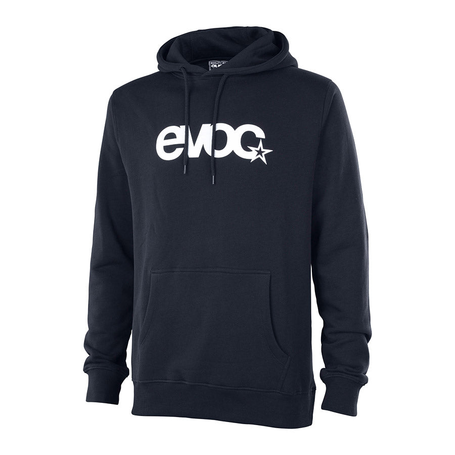 EVOC Logo Hoody –  Organic Cotton Fleece Pullover