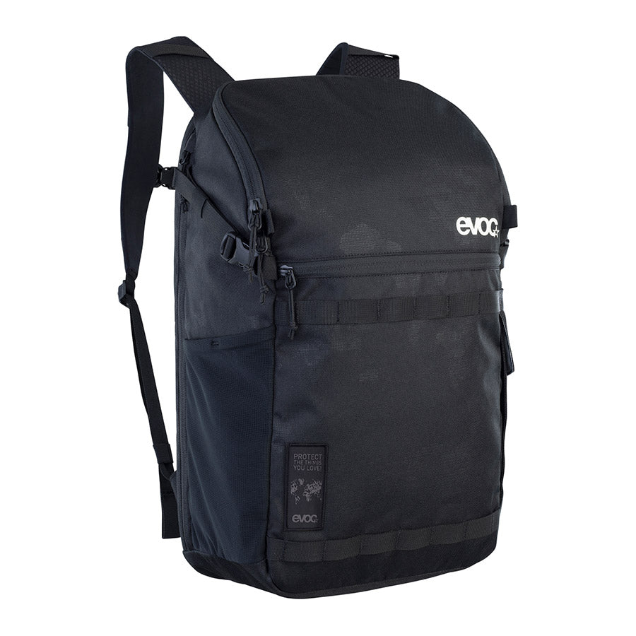 EVOC Travel Backpack 22 – Lightweight Carry-On Daypack with Laptop Compartment, 22L