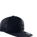 EVOC Trucker Cap Blackline – Black, Mesh Back, Adjustable Fit