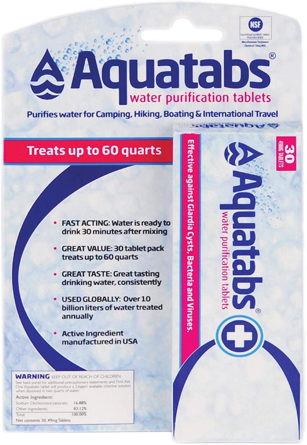 Aquatabs 30 Tablets