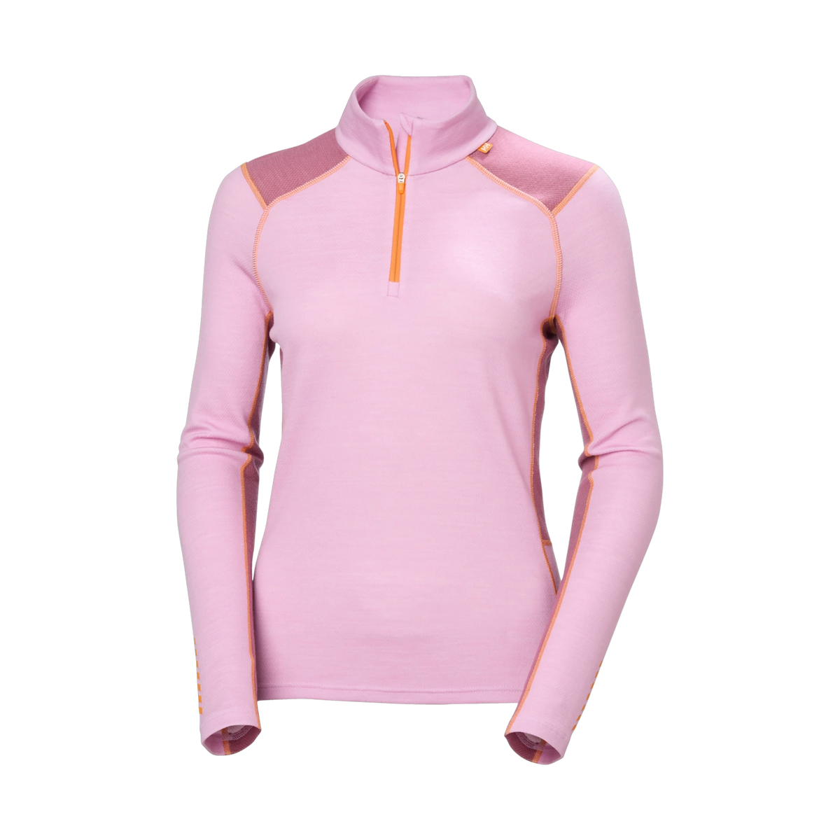 Helly Hansen Lifa Merino Midw 1/2 Zip - Women's - Cherry Blossom