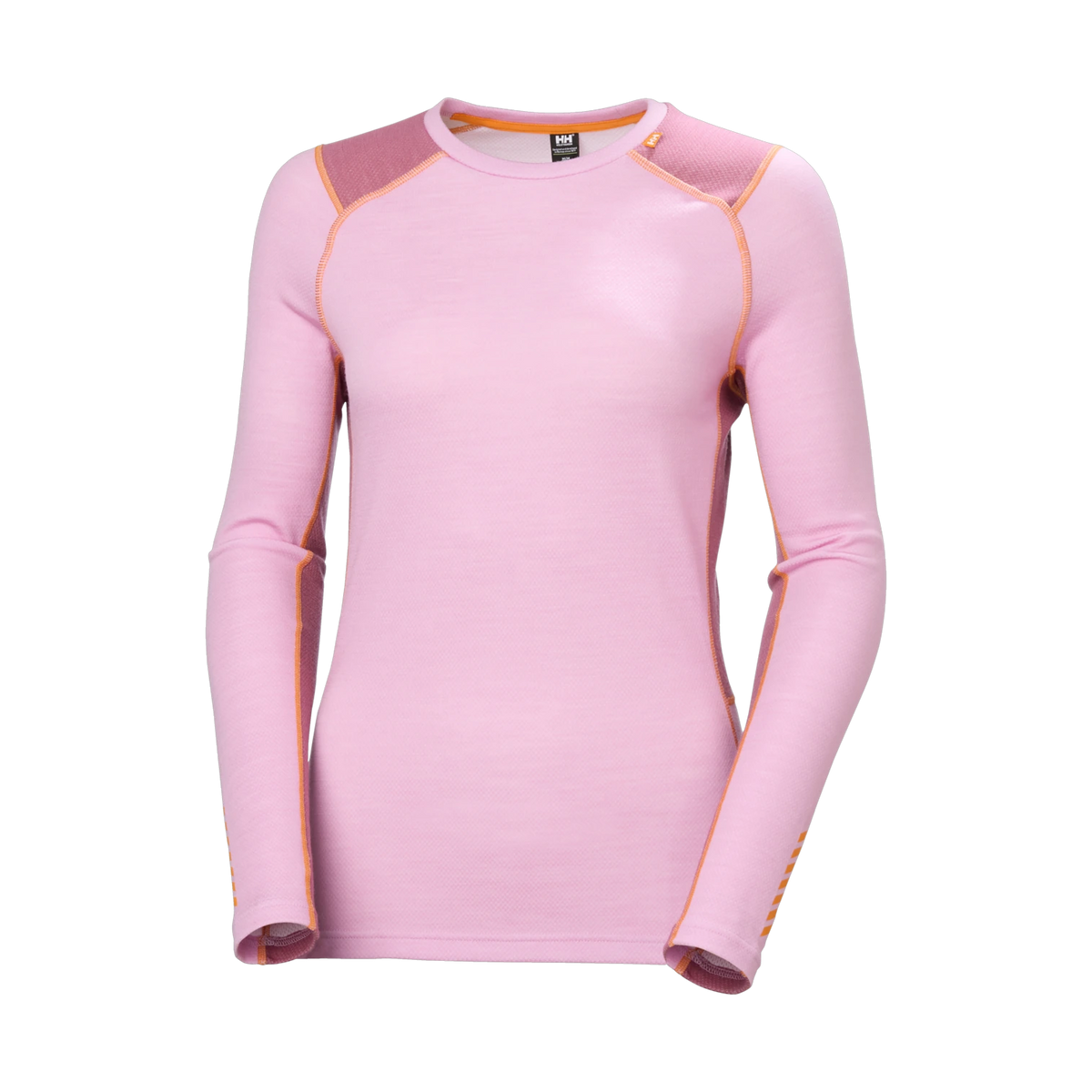 Helly Hansen Lifa Merino Midweight Crew - Women's - Cherry Blossom
