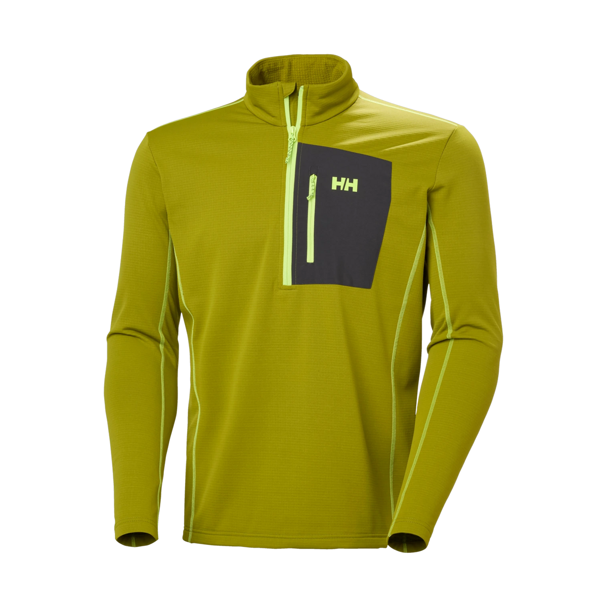 Helly Hansen Versalite 1/2 Zip Fleece Jacket - Olive Green
