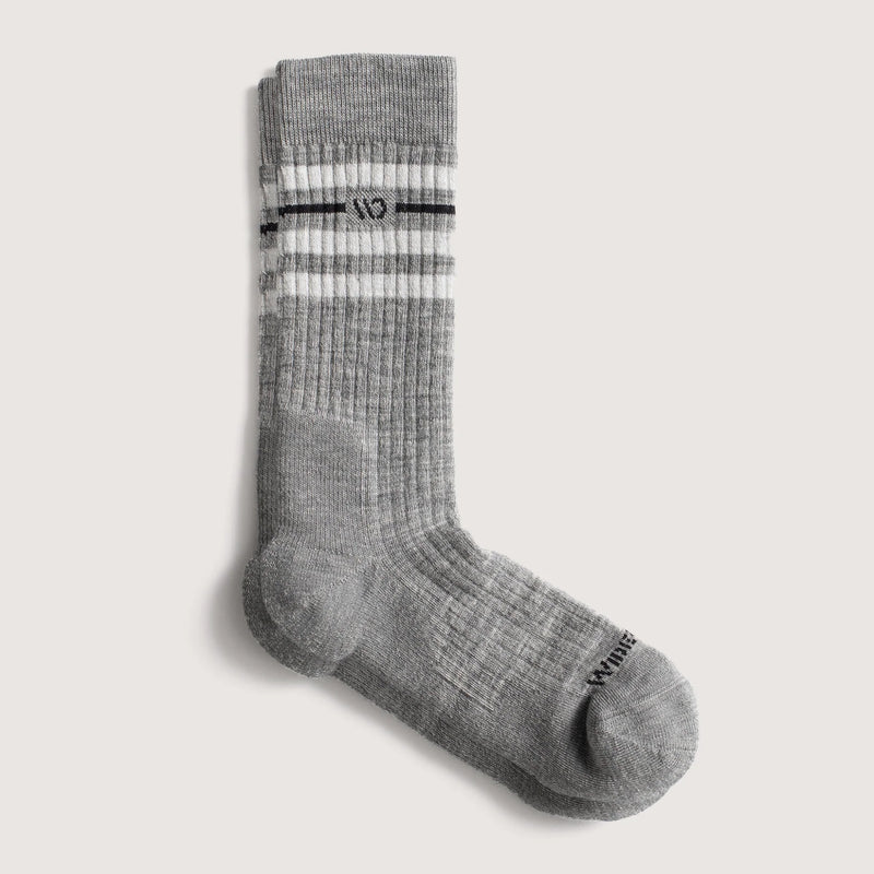 Wide Open Vintage Stripe Midweight Crew Sock - Men's