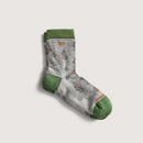 Wide Open Foliage Lightweight Micro Crew Sock - Women's
