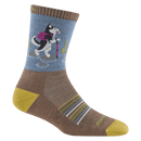 Darn Tough Critter Club Lightweight Micro Crew Women's Sock – Durable, Comfortable, and Fun Socks for Everyday Adventures