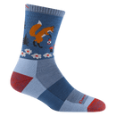 Darn Tough Critter Club Lightweight Micro Crew Women's Sock – Durable, Comfortable, and Fun Socks for Everyday Adventures