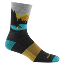 Darn Tough 5014 Close Encounters Micro Crew Midweight Hiking Socks – Men’s Merino Wool Performance Socks