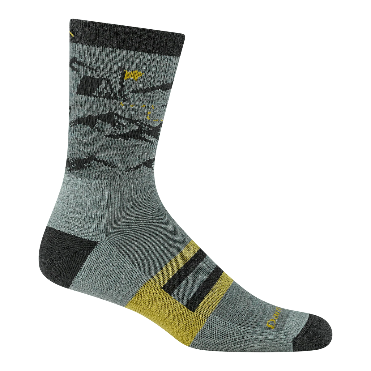 Darn Tough 5021 Hike Hike Hut Midweight Micro Crew Sock - Men's