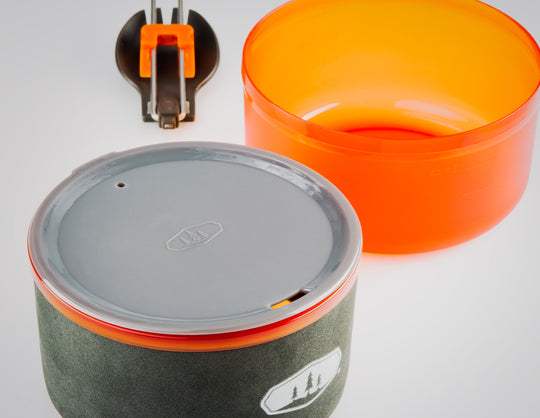 GSI Outdoors Halulite Ketalist II Lightweight Camping Cook Set for One