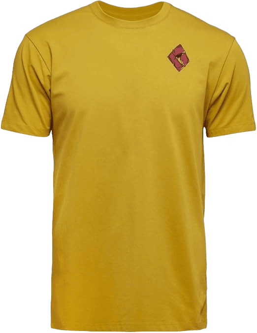 Black Diamond Men's Mono Pocket Tee | Casual and Comfortable Shirt with Utility Pocket for Everyday Wear