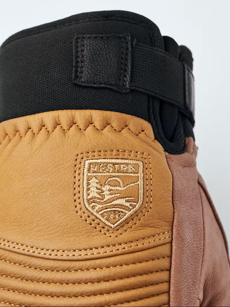Hestra Free Ride CZone 3-Finger Glove – Cork/Brown