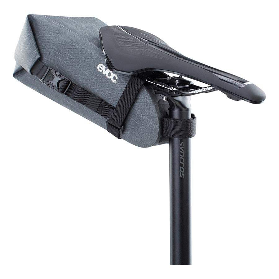 EVOC Waterproof Seat Bag Large-Capacity Saddle Bag with Waterproof Protection & Compression Straps