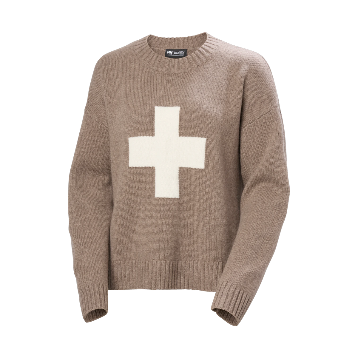 Helly Hansen Bliss Ski Knit Sweater - Women's - Wool-Blend Knit Pullover - Elmwood Melange
