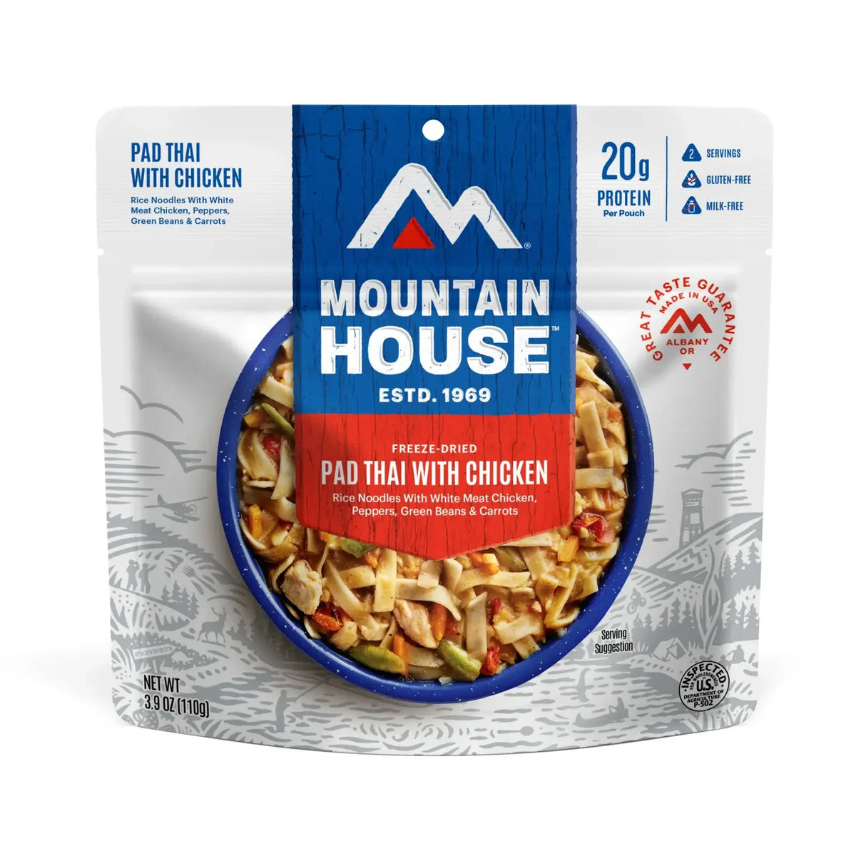 Mountain House Buffalo-Style Chicken Mac & Cheese
