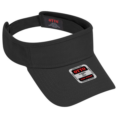 OTTO CAP® 60-263 Sun Visor – Adjustable Cotton Twill Visor OSFM