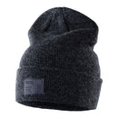 EVOC Logo Beanie – Grey, Wool & Acrylic Blend