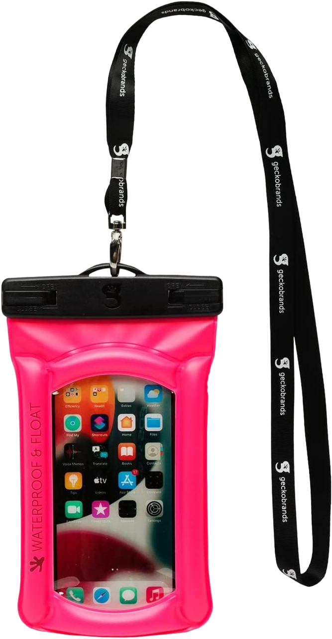 Gecko Float Phone Dry Bag w/ Lanyard