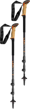 Leki Makalu Lite Cork Trekking Lightweight Poles Collapsible Pair