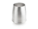 GSI Outdoors Glacier Stainless Stemless Wine Glass – Durable Stainless Steel, Tip-Resistant Design for Outdoor Use