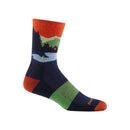 Darn Tough 1466 Hiker Micro Crew Midweight Socks - Men's - Durable Merino Wool, Moisture-Wicking, Arch Support for Thru-Hiking