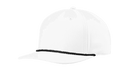 Richardson 258 Snapback Rope Hat Five Panel Classic Rope Cap Performance Polyester