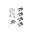 Yakima SKS Lock Cores for Car Rack System Components, 4 pack