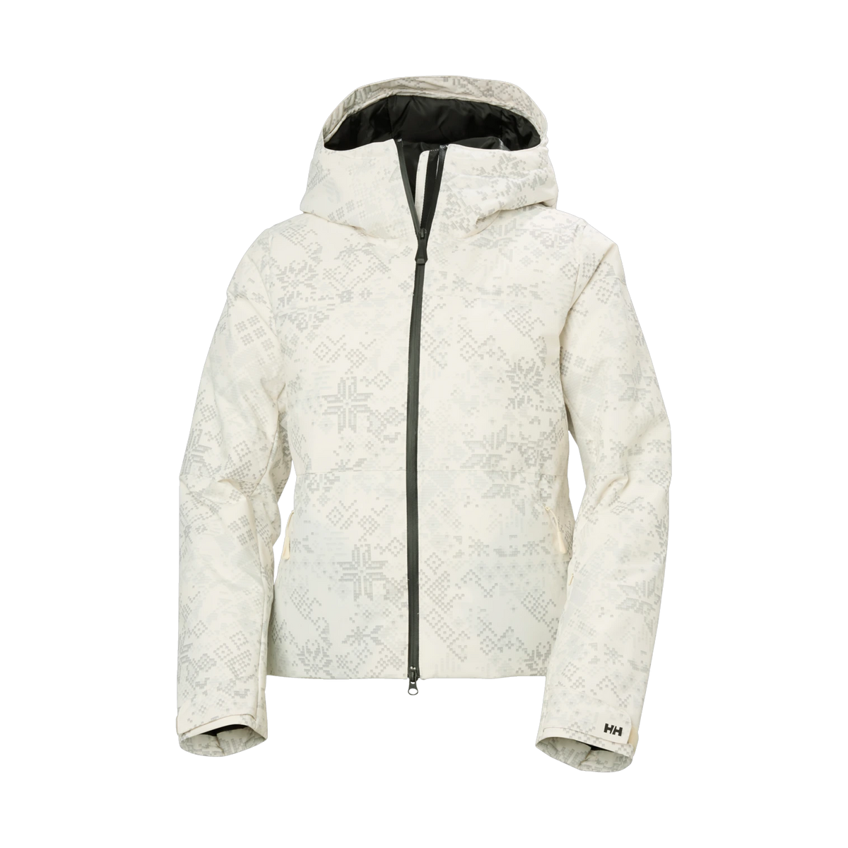 Helly Hansen Nora Short Puffy Jacket - Women's - Cream New Nordic AOP