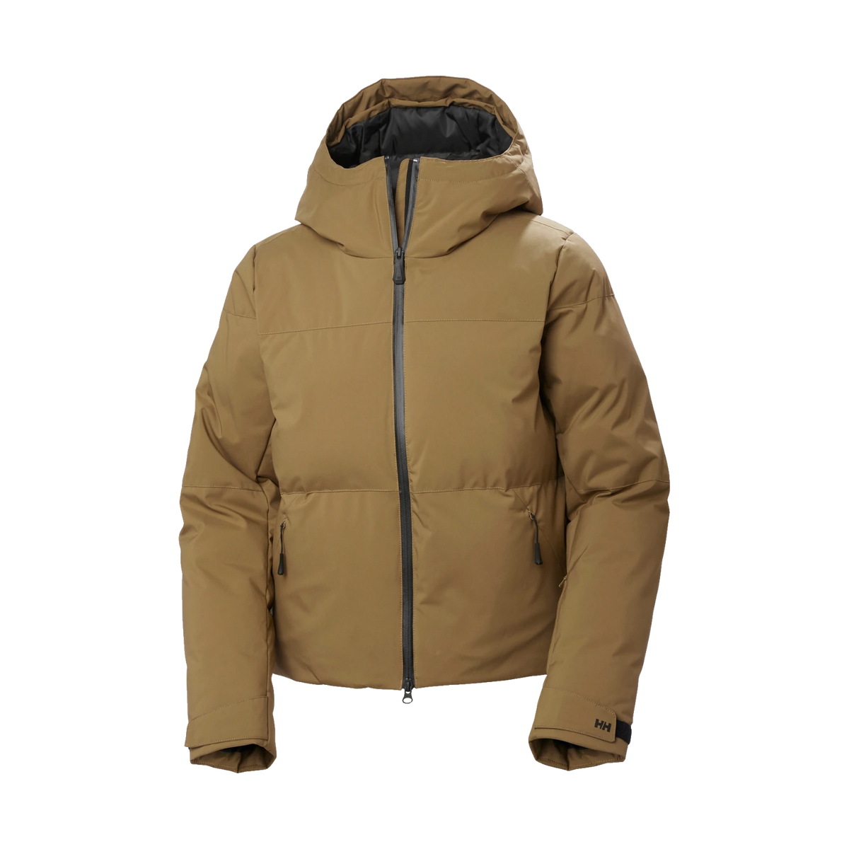 Helly Hansen Nora Short Puffy Jacket - Women's - Sepia Plad Print