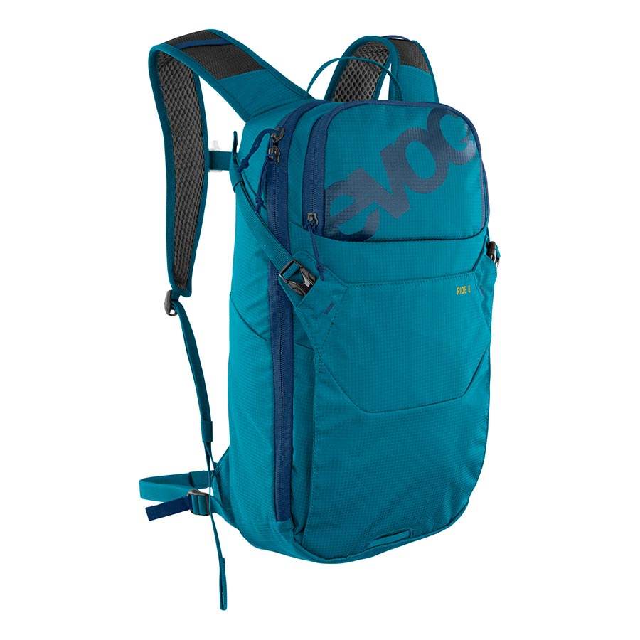 EVOC Ride 8L Hydration Bag Compact Hydration Backpack with Dual Access and Helmet Storage