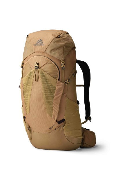 Gregory Zulu Men's Backpacking Pack – Ventilated, Adjustable Hiking Backpack - 30L | 45L | 55L | 65L