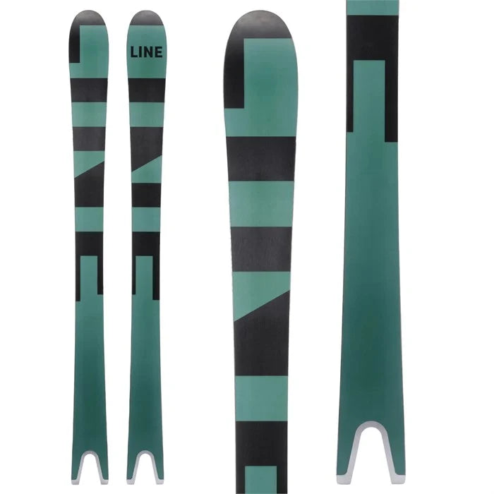 Line Sakana 105 Skis - 2025 | Award-Winning All-Mountain Ski with Unique Swallowtail for Versatile Performance