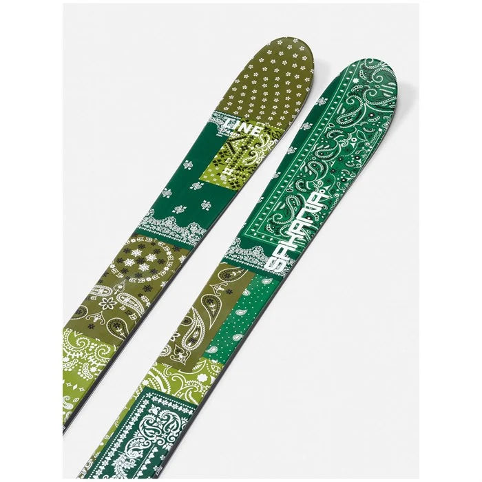 Line Sakana 105 Skis - 2025 | Award-Winning All-Mountain Ski with Unique Swallowtail for Versatile Performance