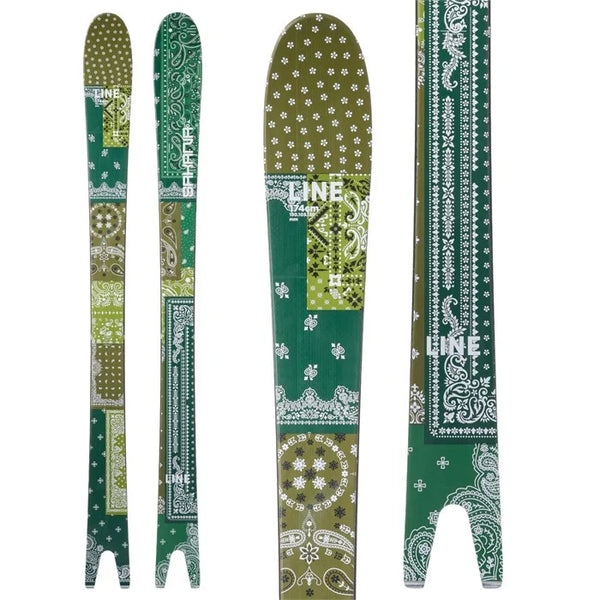 Line Sakana 105 Skis - 2025 | Award-Winning All-Mountain Ski with Unique Swallowtail for Versatile Performance