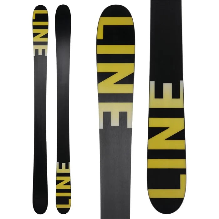 Line Bacon 108 Skis - 2025 | Enhanced All-Mountain Freestyle Ski with Thin Tips, Thick-Cut Sidewalls, and Bio-Resin Technology