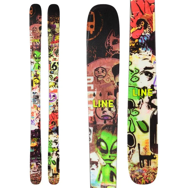 Line Chronic 94 Skis - 2025 | The Ultimate All-Mountain Freestyle Ski with Advanced Thin Tips and Bio-Resin Tech