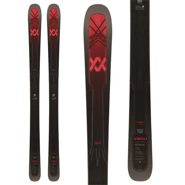 Völkl M7 Mantra 96 Skis - 2025 | The All-Mountain Powerhouse with Enhanced Maneuverability and Versatility