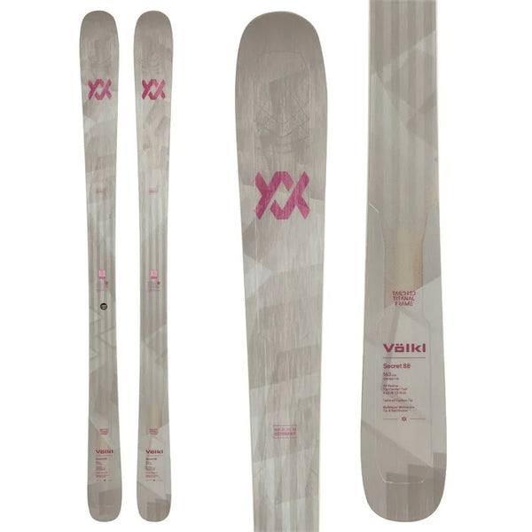 Völkl Secret 88 Skis - Women's 2025 |   The Ultimate All-Mountain Ski for Advanced to Expert Women