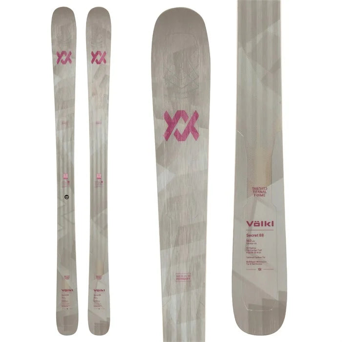 Völkl Secret 88 Skis - Women's 2025 |   The Ultimate All-Mountain Ski for Advanced to Expert Women