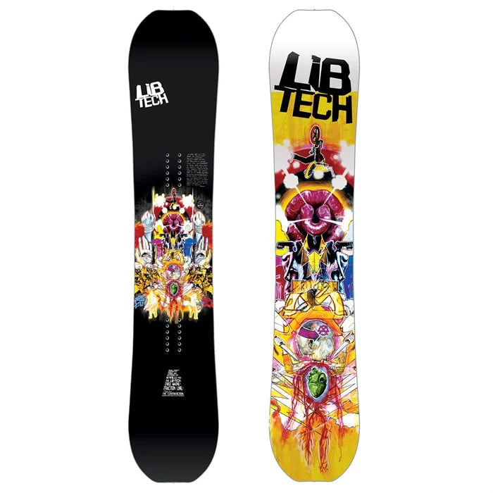 Lib Tech T.Rice Pro Camber 20th Anniversary Snowboard - 2025 |Limited Edition Camber Snowboard with Parillo Artwork and Modern Performance Contour