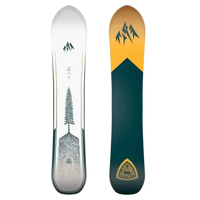 Jones Frontier 2.0 All-Mountain Snowboard – Directional Shape, Versatile Flex