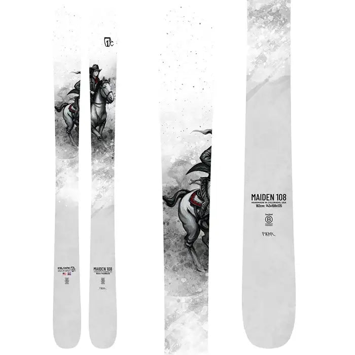 Icelantic Maiden 108 Skis – Women’s All-Mountain Freeride